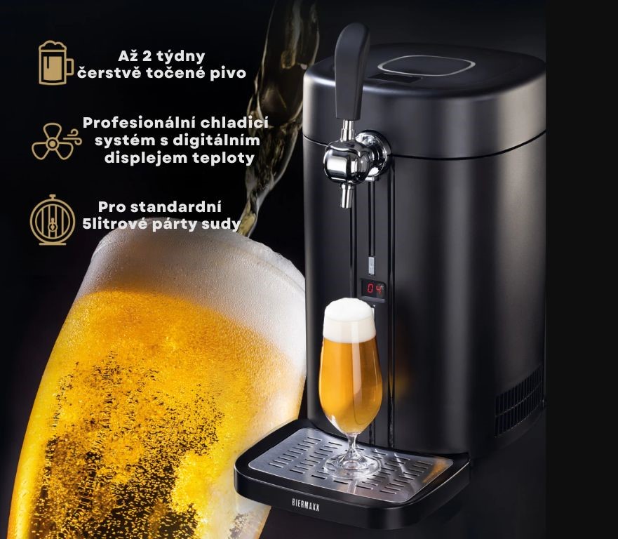 GourmetMaxx Party pivní výčep pro 5l soudky piva BierMaxx 14011 (3)